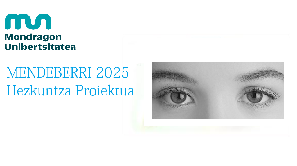 MENDEBERRI 2025 Hezkuntza Proiektua PROIEKTUA